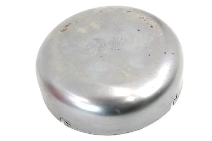 V-Twin 7 Inch Script Air Cleaner Cover Raw for Harley Davidson Chiefs by V-Twin