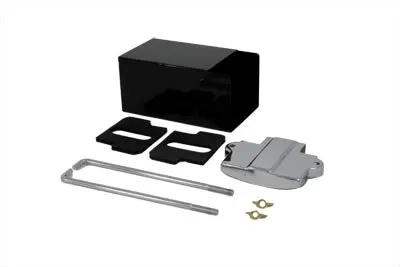 V-Twin Battery Box Kit with Top and Rods for Harley Davidson FL Models by V-Twin