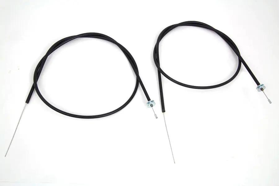 V-Twin 54 Inch Throttle or Spark Cable Set for Harley Davidson UL Models by V-Twin