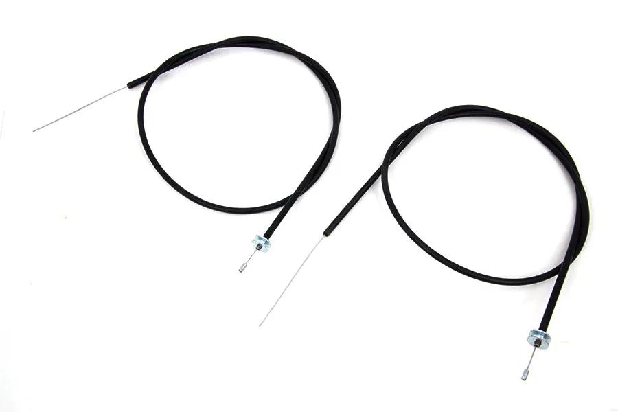 V-Twin 54 Inch Throttle or Spark Cable Set for Harley Davidson UL Models by V-Twin