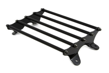 V-Twin Wyatt Gatling Vintage Black Luggage Rack for Harley Davidson EL & FL Models by V-Twin