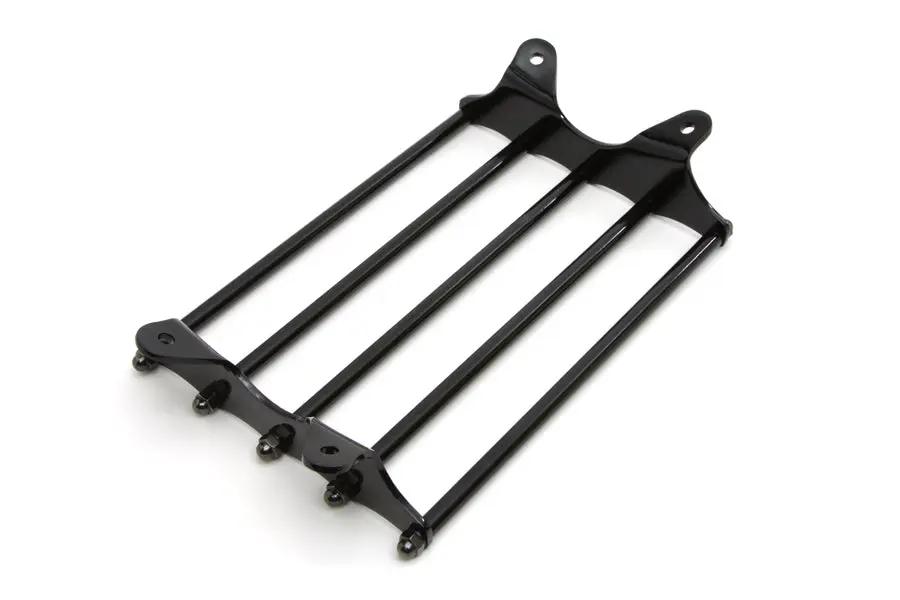 V-Twin Wyatt Gatling Vintage Black Luggage Rack for Harley Davidson EL & FL Models by V-Twin