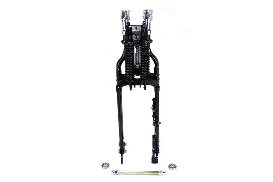 Wyatt Gatling FLSTS Offset Spring Fork Assembly Black – Fits 1997-2005 Harley Davidson FLSTS by Wyatt Gatling