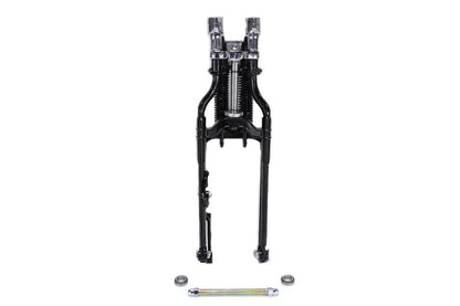 Wyatt Gatling FLSTS Offset Spring Fork Assembly Black – Fits 1997-2005 Harley Davidson FLSTS by Wyatt Gatling