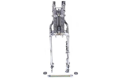 Wyatt Gatling FLSTS Complete Inline Spring Fork Assembly Chrome - Part WT003C by Wyatt Gatling