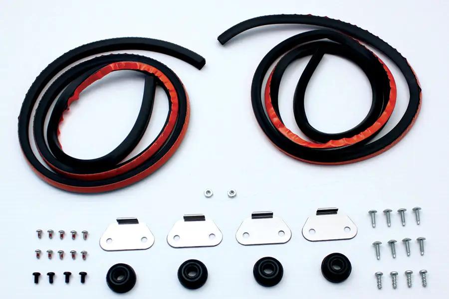 V-Twin Saddlebag Lid Hardware Kit for Harley Davidson FLT Models (Part #90925-08) by V-Twin