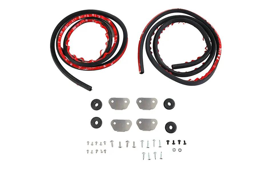 V-Twin Saddlebag Lid Hardware Kit for Harley Davidson FLT Models (Part #90925-08) by V-Twin