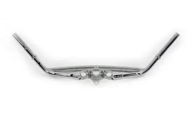 V-Twin Chrome Hollywood Style Offset Handlebars for Harley Davidson 1946-1948 UL, EL, FL Models by V-Twin