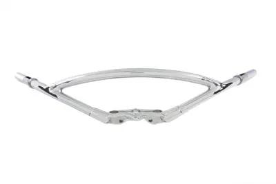V-Twin Chrome Hollywood Style Inline Handlebars for Harley Davidson WL Models by V-Twin