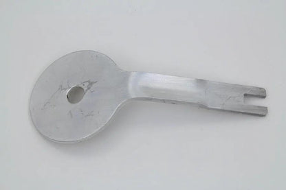 V-Twin Cadmium Steering Damper Bracket for Harley Davidson UL & EL Models by V-Twin