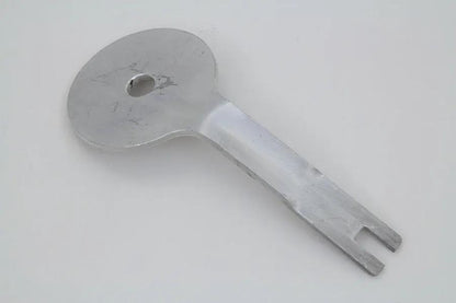 V-Twin Cadmium Steering Damper Bracket for Harley Davidson UL & EL Models by V-Twin