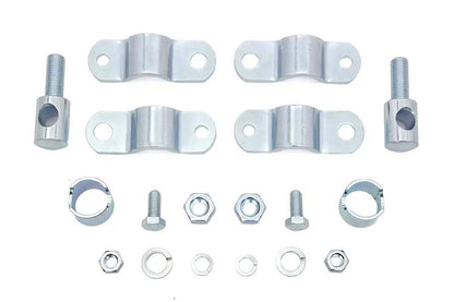 V-Twin Windshield Eye Bolt and Clamp Set Zinc for Harley Davidson U (1936-1945) by V-Twin