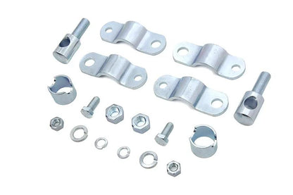 V-Twin Windshield Eye Bolt and Clamp Set Zinc for Harley Davidson U (1936-1945) by V-Twin