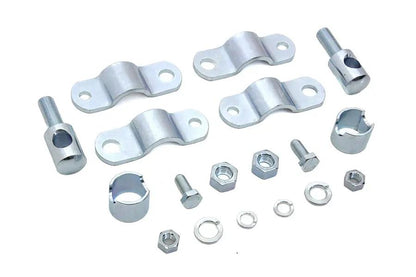 V-Twin Windshield Eye Bolt and Clamp Set Zinc for Harley Davidson U (1936-1945) by V-Twin