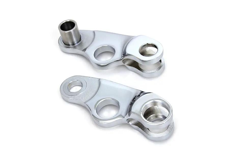V-Twin Chrome Spring Fork Rocker Set for Harley Davidson FLSTS (1997-2006) by V-Twin