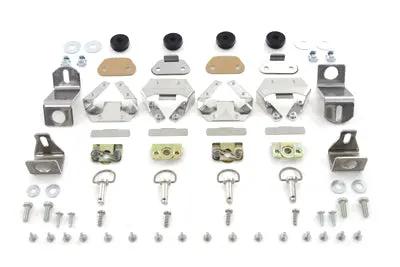 V-Twin Saddlebag Stud and Hardware Kit for Harley Davidson FLT (1995-2004) by V-Twin