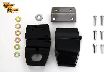 V-Twin Wyatt Gatling Black Tour-Pak Luggage Latch Kit - Part #48-0890 by V-Twin