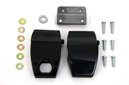 V-Twin Wyatt Gatling Black Tour-Pak Luggage Latch Kit - Part #48-0890 by V-Twin