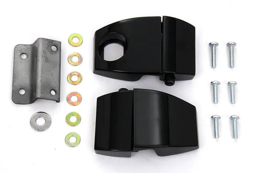 V-Twin Wyatt Gatling Black Tour-Pak Luggage Latch Kit - Part #48-0890 by V-Twin