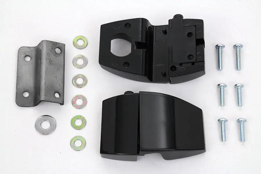 V-Twin Wyatt Gatling Black Tour-Pak Luggage Latch Kit - Part #48-0890 by V-Twin