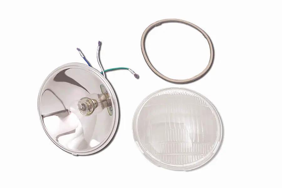 V-Twin Parts Kit for Headlamp - Fits Harley Davidson EL and FL 1936-1945 by V-Twin