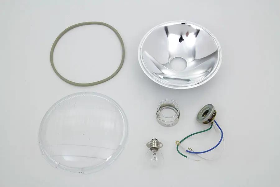 V-Twin Parts Kit for Headlamp - Fits Harley Davidson EL and FL 1936-1945 by V-Twin
