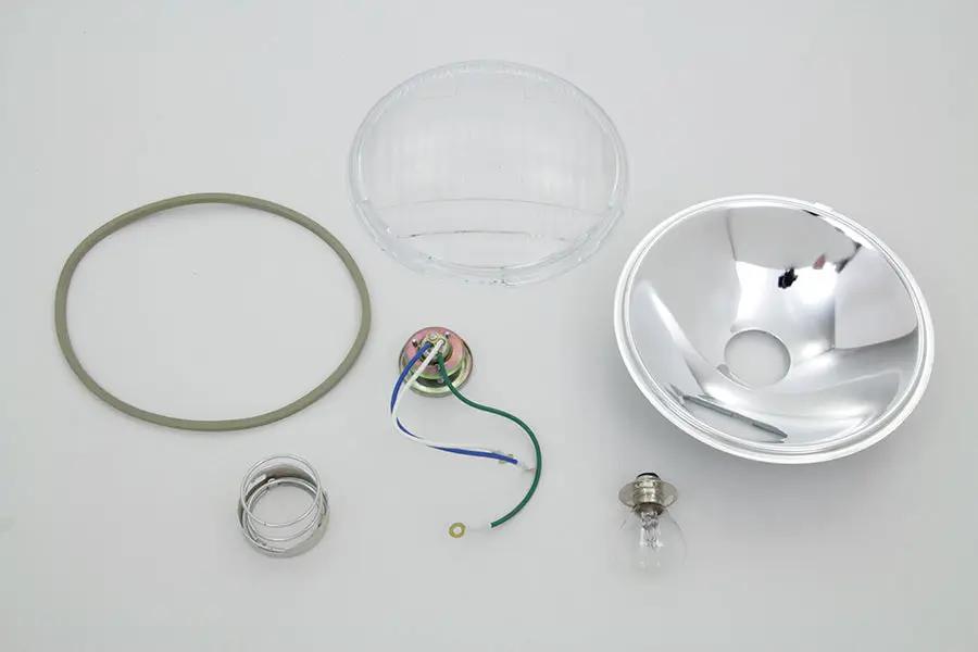 V-Twin Parts Kit for Headlamp - Fits Harley Davidson EL and FL 1936-1945 by V-Twin