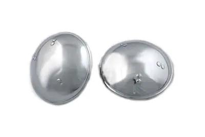 V-Twin Hub Caps Set Raw for Harley Davidson G (1937-1946) by V-Twin