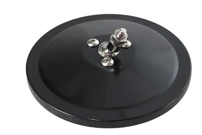 V-Twin 5 Inch Early Style Mirror Face Only Black for Harley Davidson EL & FL Models by V-Twin