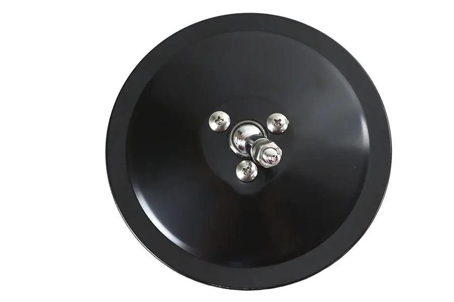 V-Twin 5 Inch Early Style Mirror Face Only Black for Harley Davidson EL & FL Models by V-Twin