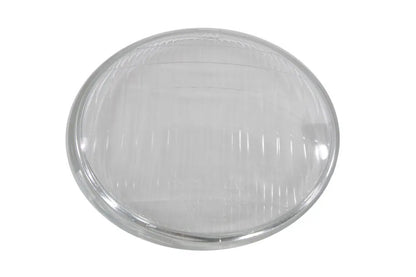 V-Twin Spring Fork Headlamp Glass Lens Clear for 6.5 inch Harley Davidson Models by V-Twin