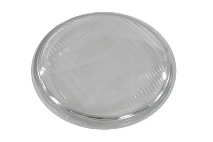 V-Twin Spring Fork Headlamp Glass Lens Clear for 6.5 inch Harley Davidson Models by V-Twin
