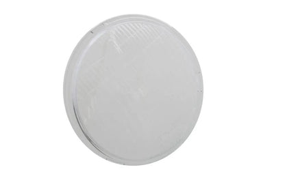 V-Twin Spring Fork Headlamp Glass Lens Clear for 6.5 inch Harley Davidson Models by V-Twin