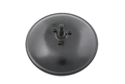 V-Twin Replica 5 Inch Round Mirror in Black for Harley Davidson Spring Forks by V-Twin