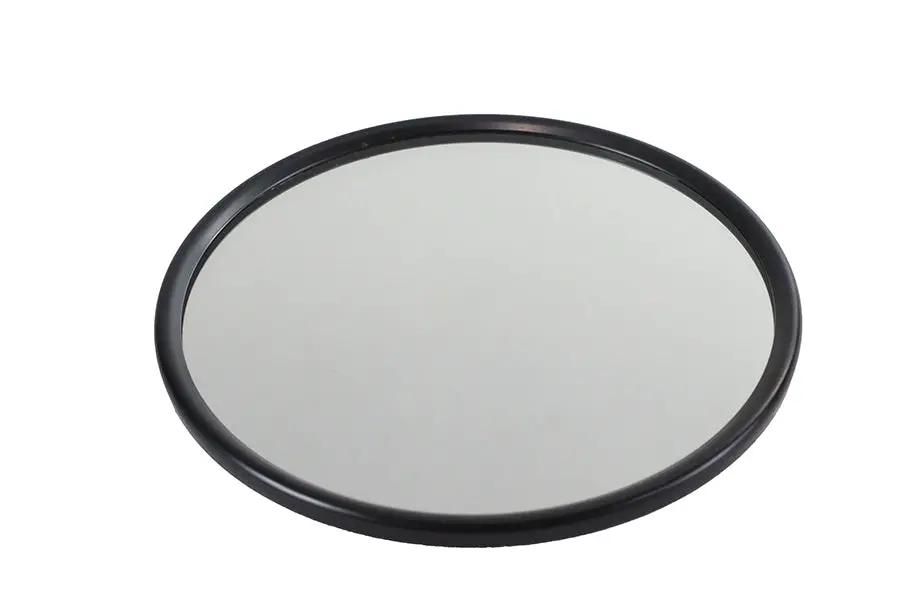 V-Twin Replica 5 Inch Round Mirror in Black for Harley Davidson Spring Forks by V-Twin
