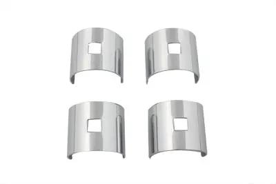 V-Twin Chrome ULH Valve Cover Retainer Clip Set for Harley Davidson UL Models by V-Twin