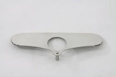 V-Twin Polished Stainless Steel Offset Top Triple Tree Cover for Harley Davidson Front Ends, Part 49-0981 by V-Twin