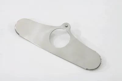 V-Twin Polished Stainless Steel Offset Top Triple Tree Cover for Harley Davidson Front Ends, Part 49-0981 by V-Twin