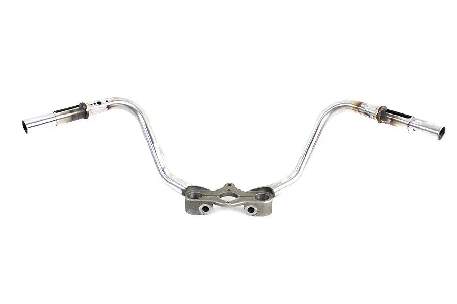 V-Twin WR Hillclimber Spring Fork Inline Handlebar Raw for Harley Davidson EL 1936-1945 by V-Twin
