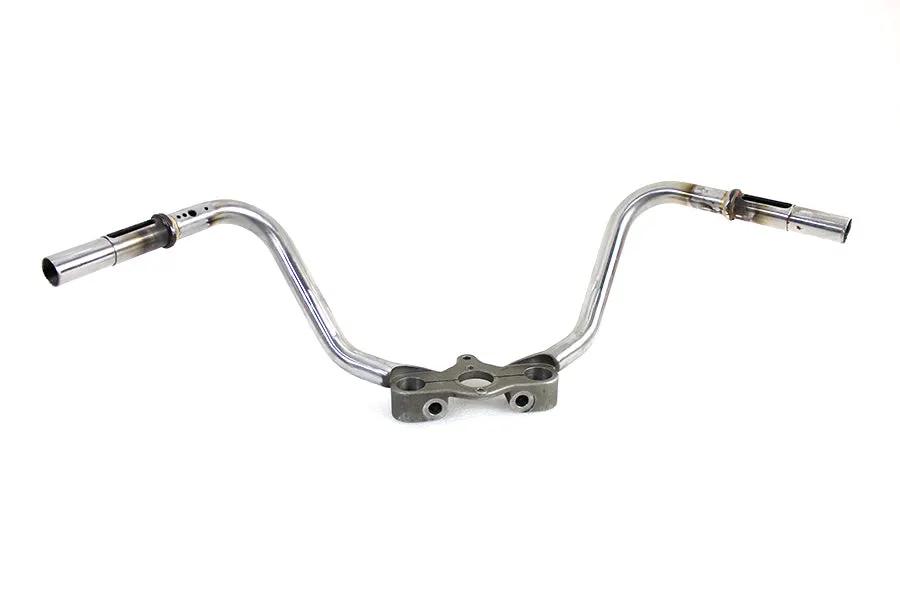 V-Twin WR Hillclimber Spring Fork Inline Handlebar Raw for Harley Davidson EL 1936-1945 by V-Twin