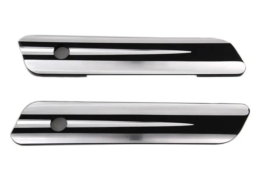 V-Twin Saddlebag Face Plate Set for Harley Davidson FLT (2014-2023) - Part S77-0149B by V-Twin
