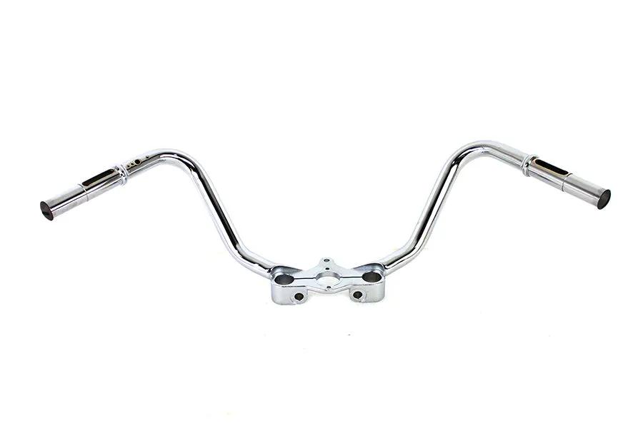 V-Twin WR Hillclimber Spring Fork Inline Handlebar Chrome for Harley Davidson EL 1936-1945 by V-Twin