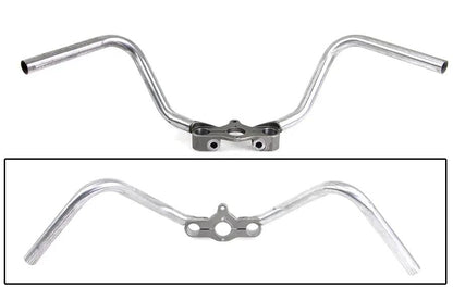 V-Twin WR Hillclimber Spring Fork Inline Handlebar Raw for Harley Davidson EL 1936-1945 by V-Twin