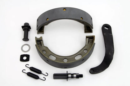 V-Twin Rear Brake Shoe Kit for Harley Davidson W Models - Part 49-1240 by V-Twin
