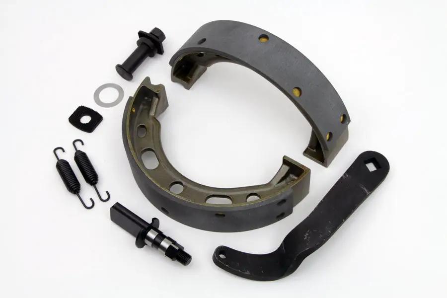 V-Twin Rear Brake Shoe Kit for Harley Davidson W Models - Part 49-1240 by V-Twin