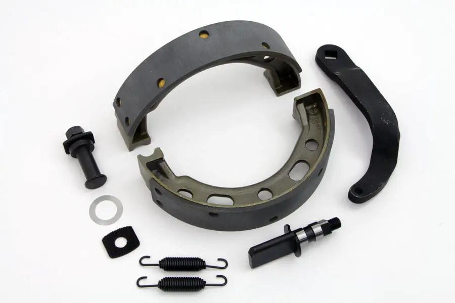 V-Twin Rear Brake Shoe Kit for Harley Davidson W Models - Part 49-1240 by V-Twin