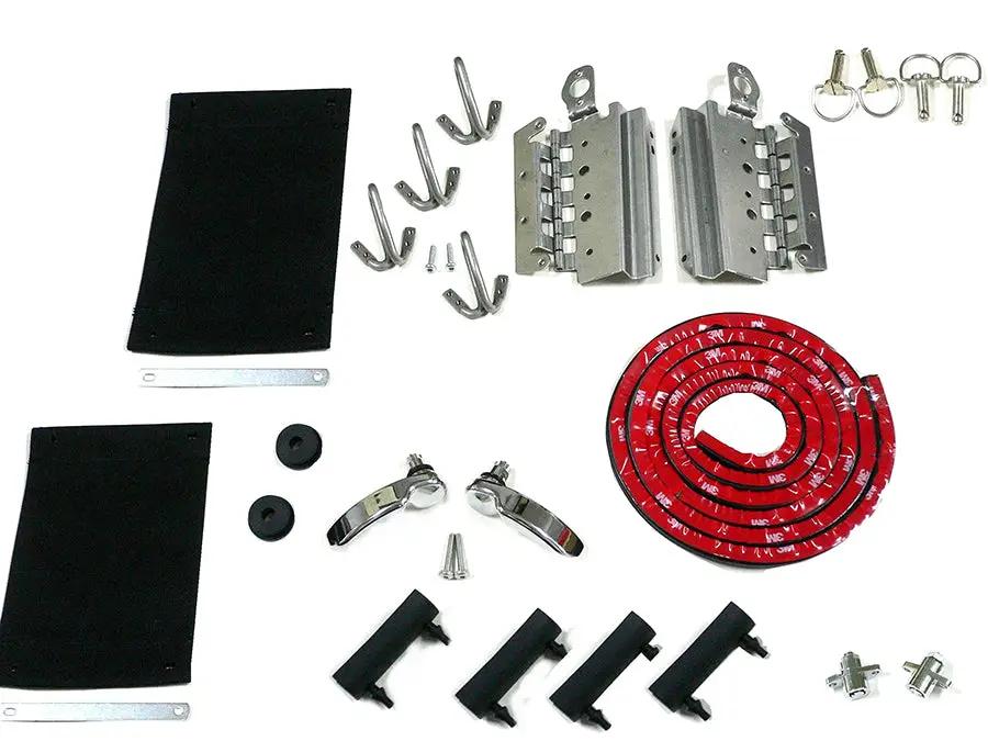 V-Twin Saddlebag Hardware Kit for Harley Davidson FLT Models (2014-2023) by V-Twin
