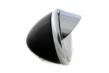 V-Twin 49-1254 6-1/2 Inch Spring Fork Headlamp for Harley Davidson EL and FL Models by V-Twin