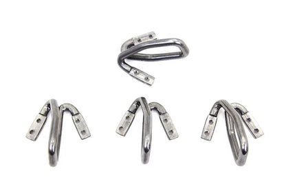 V-Twin Saddlebag Strike Set - FRP Reinforced Plastic Tour Boxes and Lids for Harley Davidson FLT Models by V-Twin
