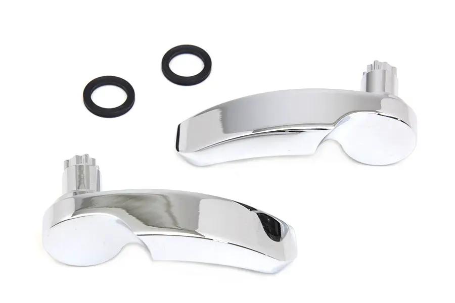 V-Twin Chrome Saddlebag Handle Kit for Harley Davidson FLT (2014-2023) by V-Twin